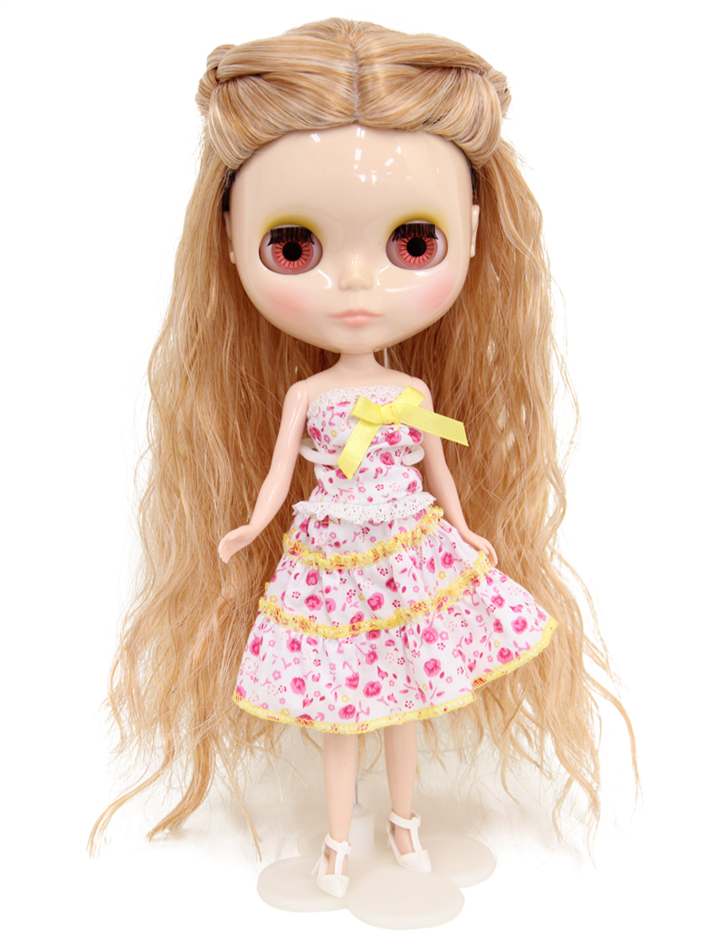 BDドールウィッグ★ラブリーお姫様風♪大人気の三つ編みアレンジとゆるい巻き髪が大人っぽさUP！
